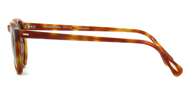 Oliver Peoples Gregory Peck Sun OV5217S 1483/R8 Light Brown/Indigo  Photochromic Sunglasses - Pretavoir