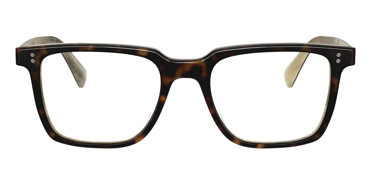 Square tortoiseshell spectacles frame