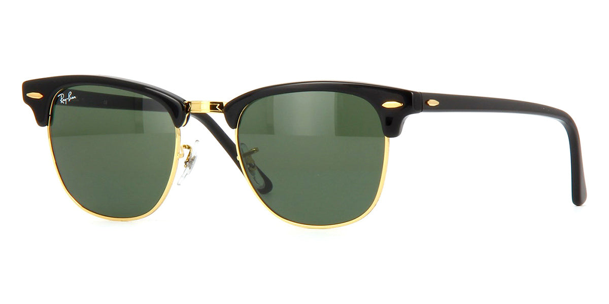 Ray-Ban Clubmaster 3016 W0365 Black - As Seen On Conor McGregor Sunglasses  - US