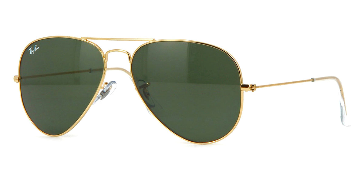 Ray-Ban Aviator 3025 L0205 Gold/G15 Green Sunglasses. Ray Ban Pilot