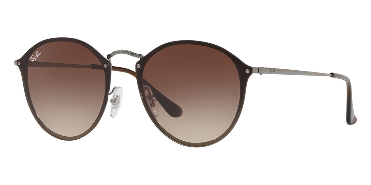 ray ban blaze round marron