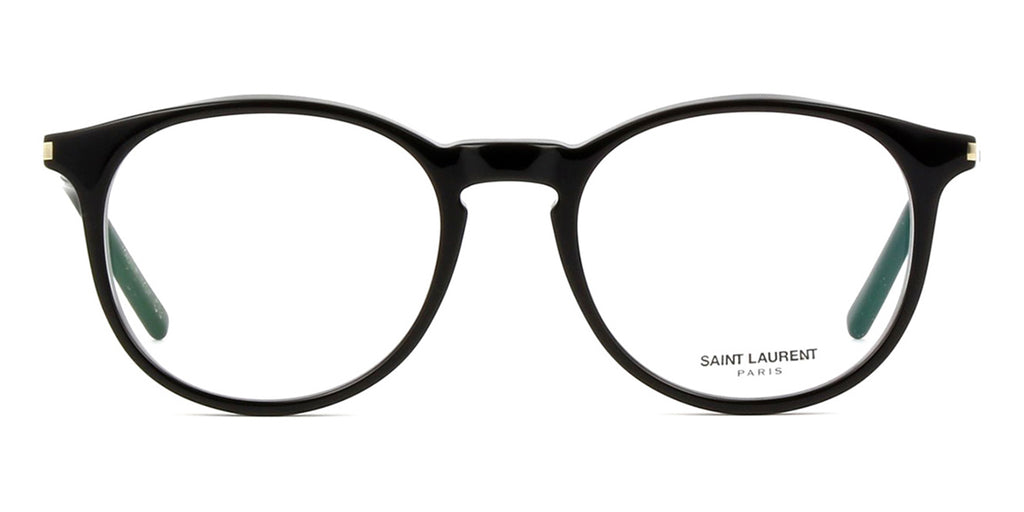 Ladies classic black round spectacle frame