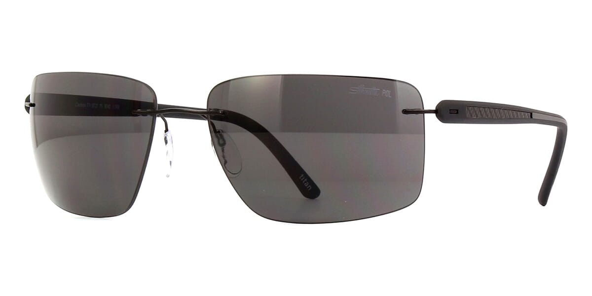 Silhouette Carbon T1 8722/75 9040 Polarised Sunglasses - US