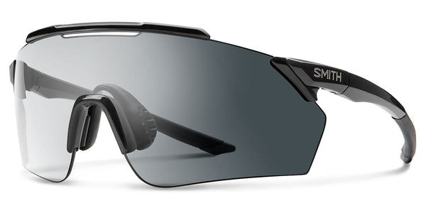 Three quarter view of Smith Ruckus sports sunglasses frame