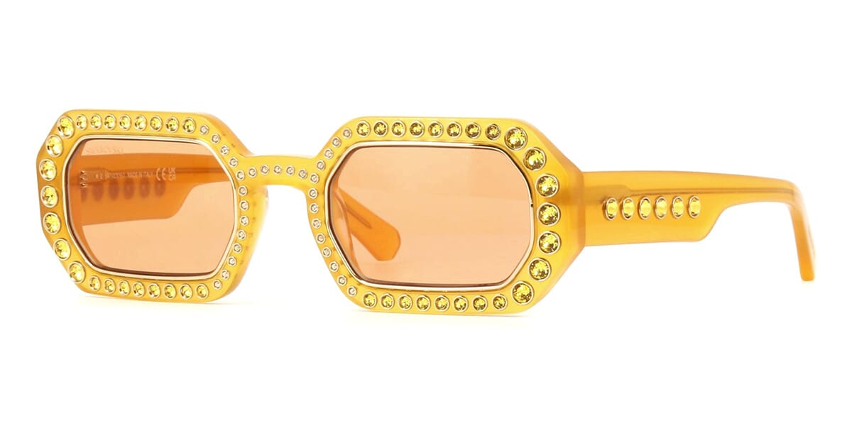 Louis Vuitton Lily Sunglasses Gold Pink Swarovski Crystal Limited