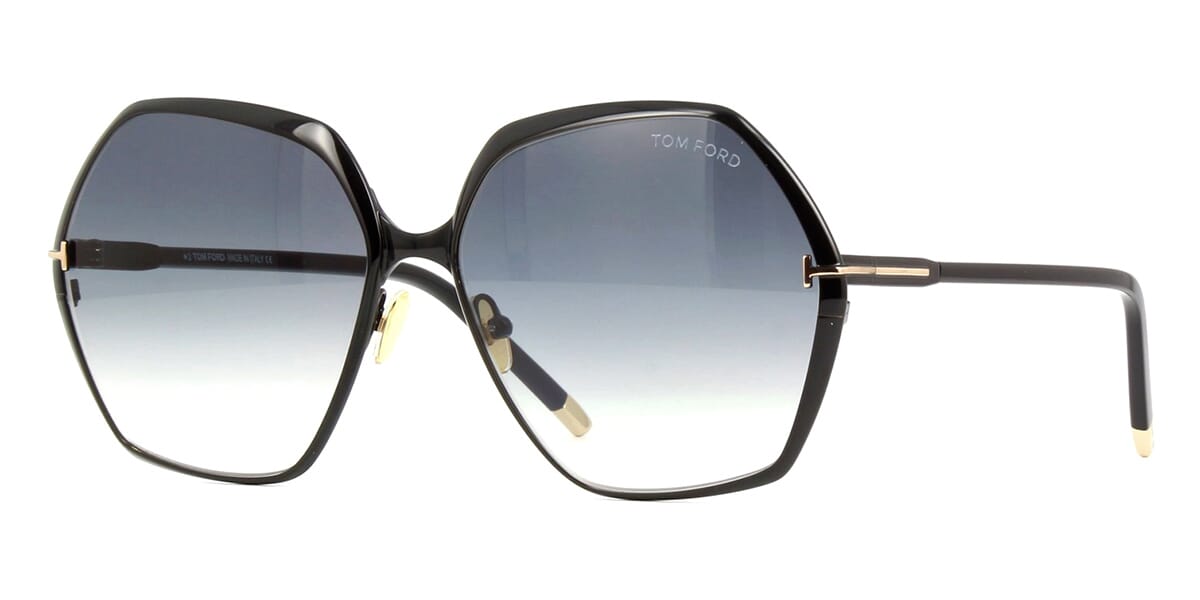 Tom Ford Fonda-02 TF912 01B Sunglasses - Pretavoir