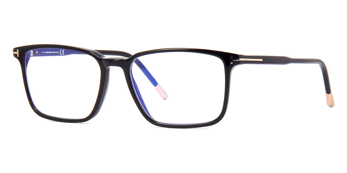 Tom Ford TF5607-B 001 Blue Control Glasses - Pretavoir