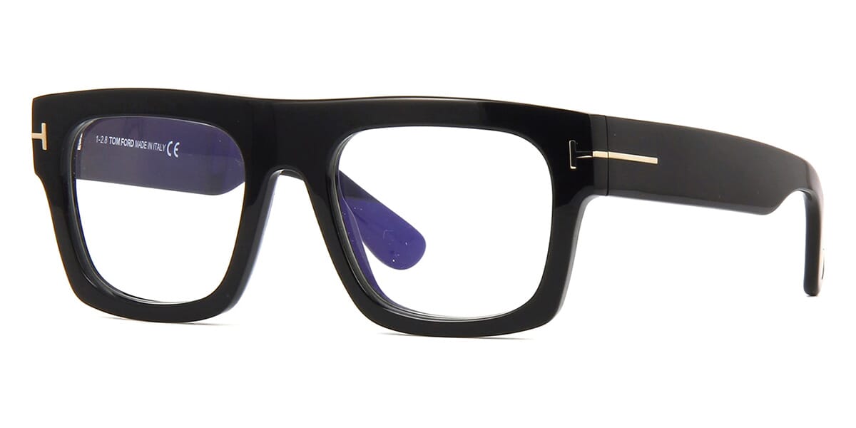 Tom Ford TF5634-B 001 Blue Control Black Glasses - Pretavoir