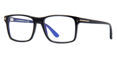 Tom Ford TF5682-B 052 Blue Control with Magnetic Clip-On Glasses - US