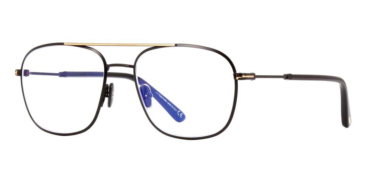 Tom Ford TF5830-B 001 Blue Control Glasses - Pretavoir