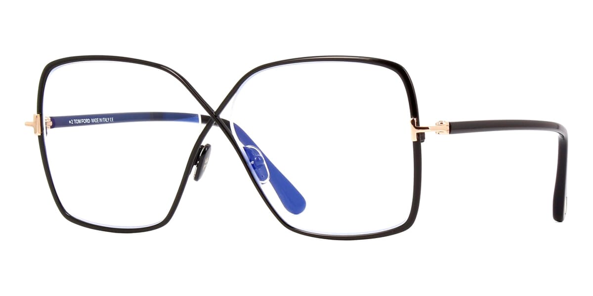 Tom Ford TF5841-B 001 Blue Control Glasses - Pretavoir