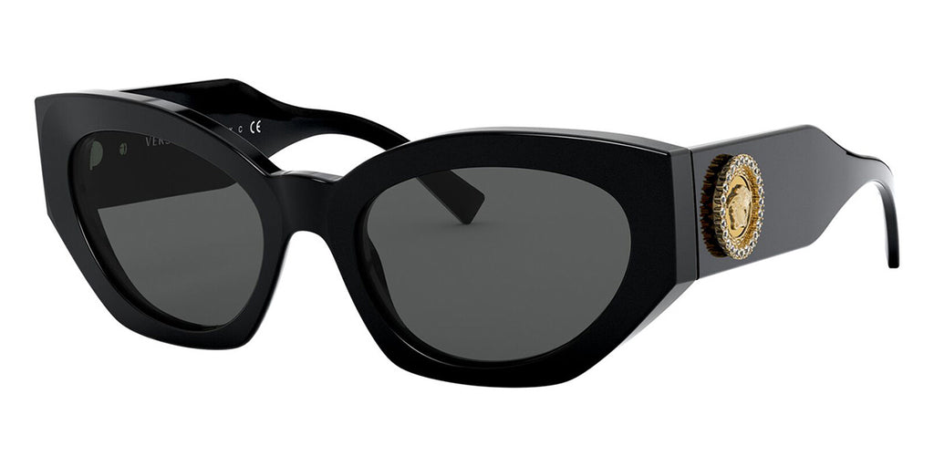 Versace Black 4376B GB1/87 Sunglasses | As Seen On Kim Kardashian ...