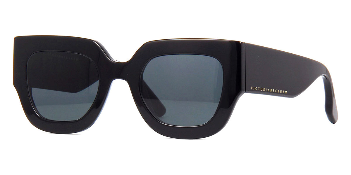 V Plaque Frame Sunglasses In Black – Victoria Beckham US