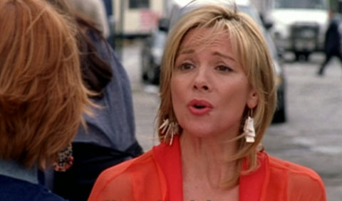 Samantha SATC Statement Earrings