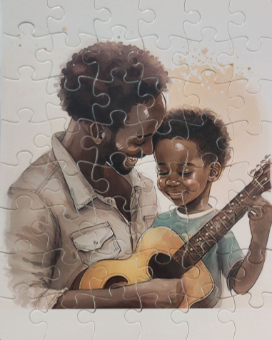 Father and Son Jigsaw Puzzle by John D Benson - Fine Art America