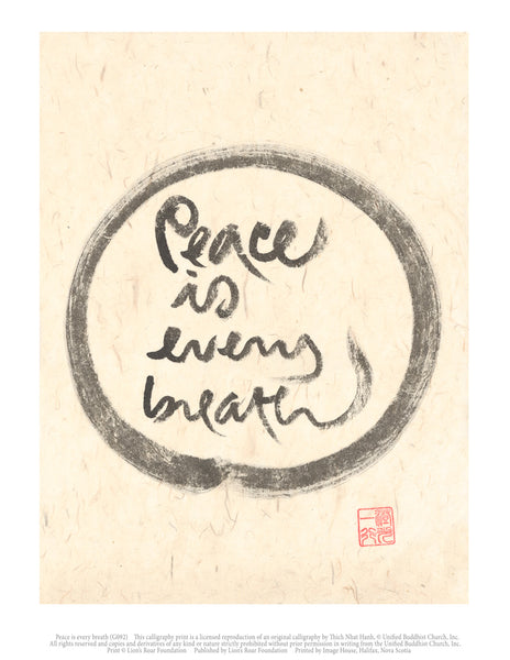 peace is every step by thich nhat hanh