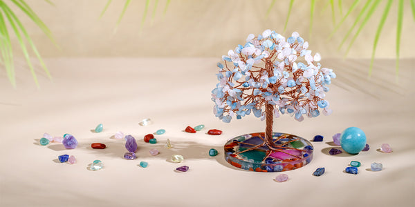 crystal feng shui tree