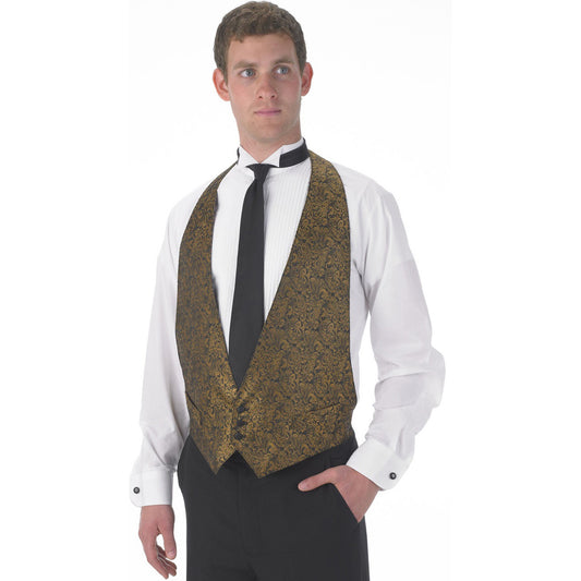 Henry Segal Men's Full Back Diamond Leaf Vest (More Colors) - Netuniform