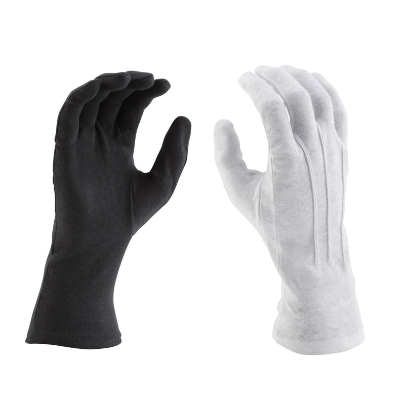 long fabric gloves