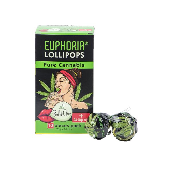 Euphoria Cannabis Lollipops - Pure Cannabis