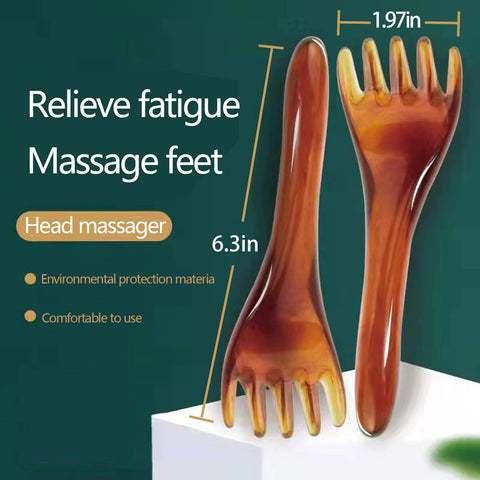 Portable Resin Relax Massager for Head-Neck and Leg