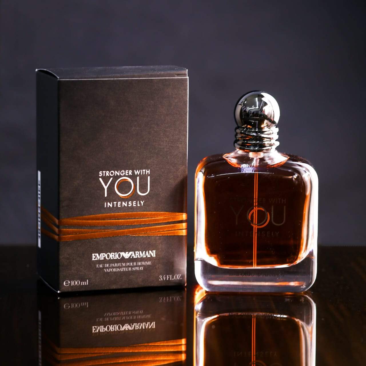 EMPORIO ARMANI STRONGER WITH YOU INTENSELY MEN EDP 100 ML