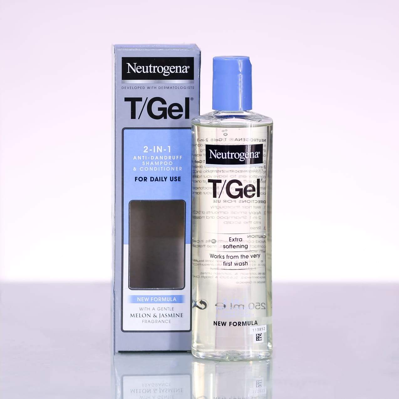 Neutrogena T Gel Shampoo Conditioner Melon Jasmine 250 Ml Imported