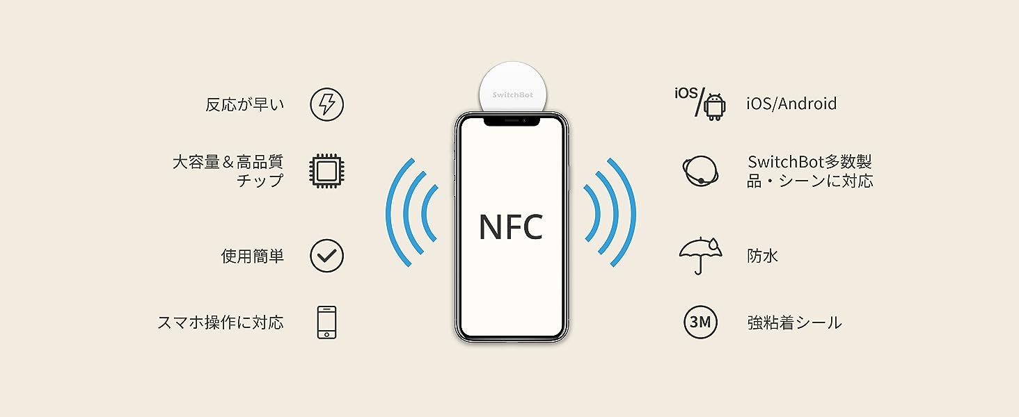 🔴 Etiquetas NFC Switchbot - NFC TAGS - Automatiza todo con NFC 