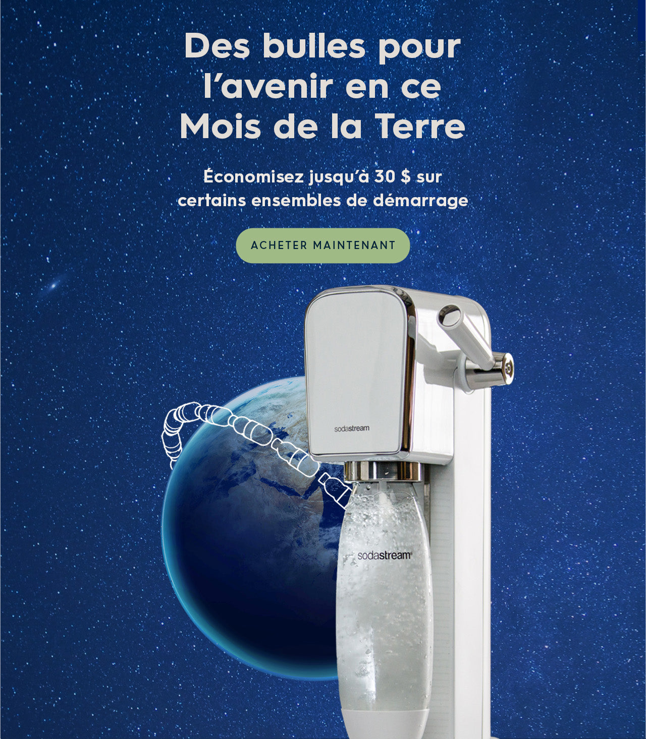 Sodastream sirop biologique sodastream soda press (bleuets et