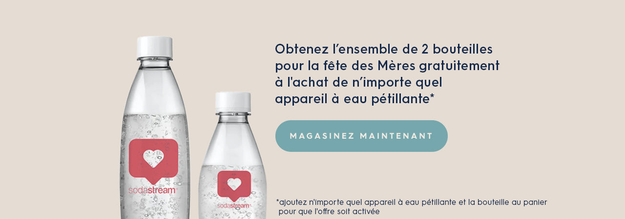 Quelles bouteilles conviennent à mon appareil à eau pétillante? – Aide Home