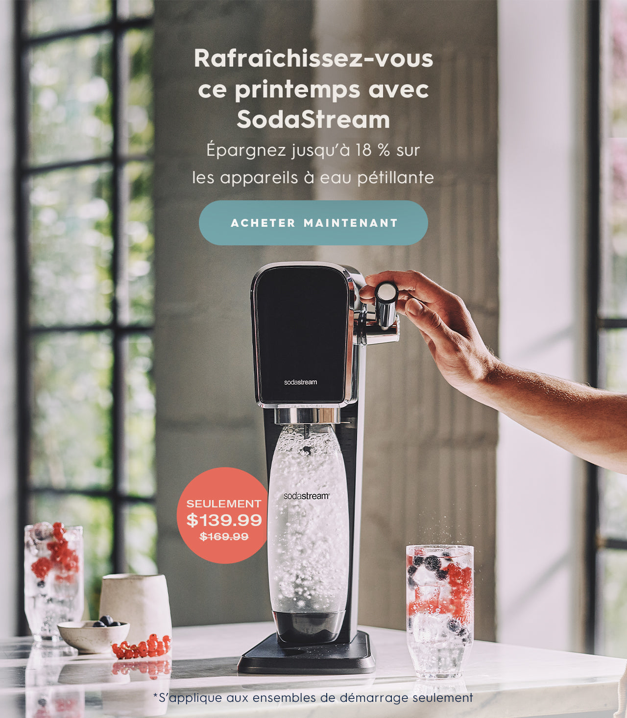 Achetez une recharge de gaz SodaStream supplémentaire – SodaStream Canada