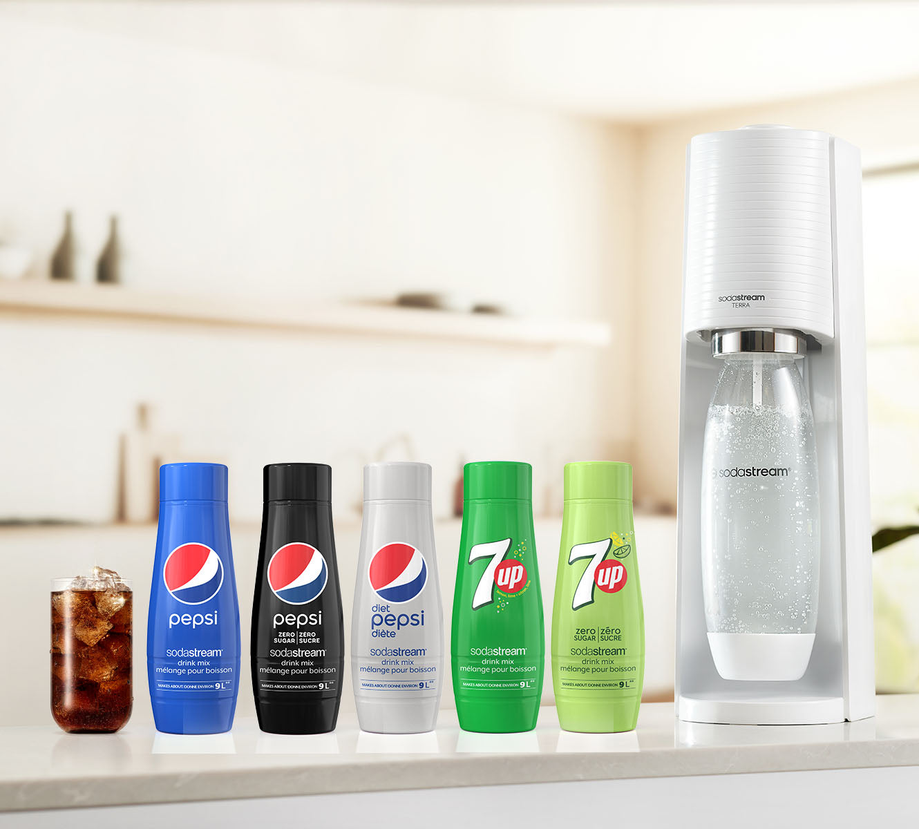 N O U V E A U: Sodastream x Pepsi  N O U V E A U !!!! Fabrique ton Pepsi à  la maison avec Sodastream ! Retrouve le vrai goût