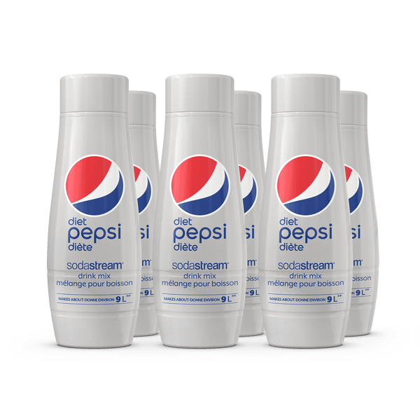SodaStream Diet Pepsi Flavour 6 Pack - SodaStream Canada