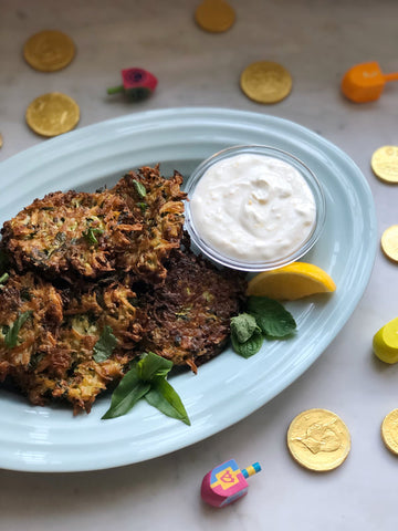 zucchini latkes