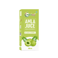 Nutriorg Amla Juice Packaging