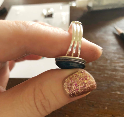 Harry Potter Inspired DIY Photo Ring Tutorial — Craft Making Shop