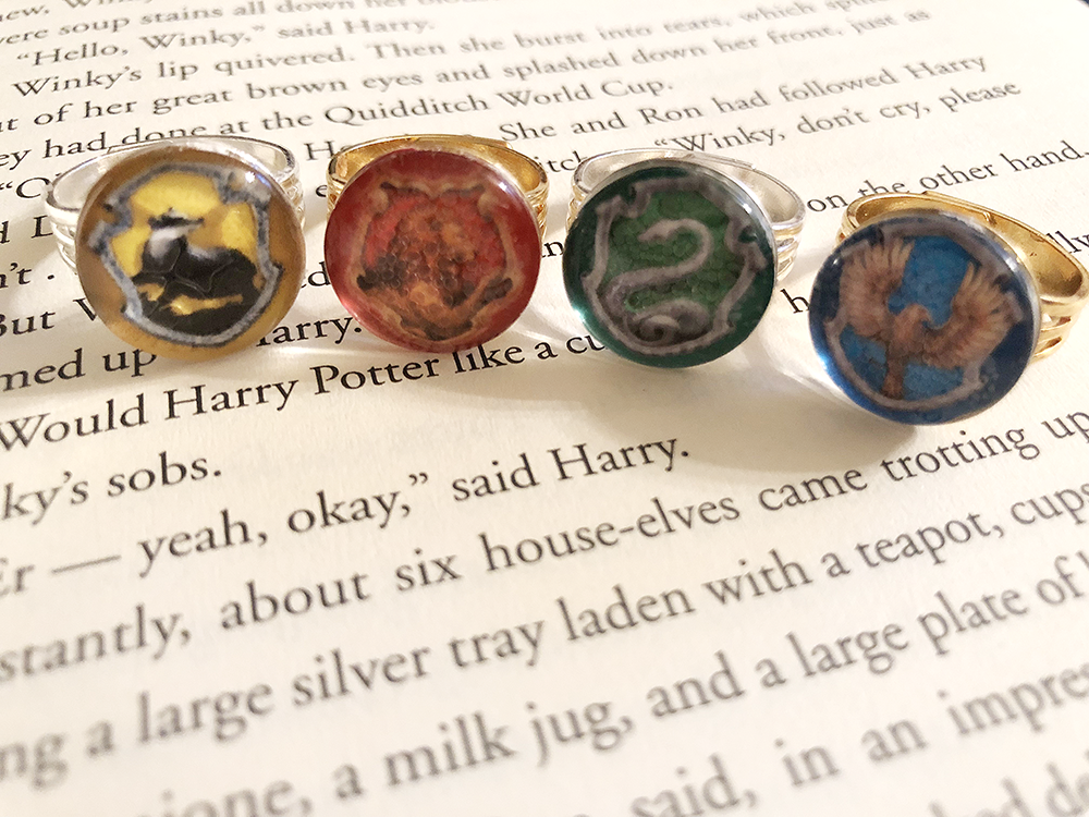 Harry Potter Inspired DIY Photo Ring Tutorial — Craft Making Shop