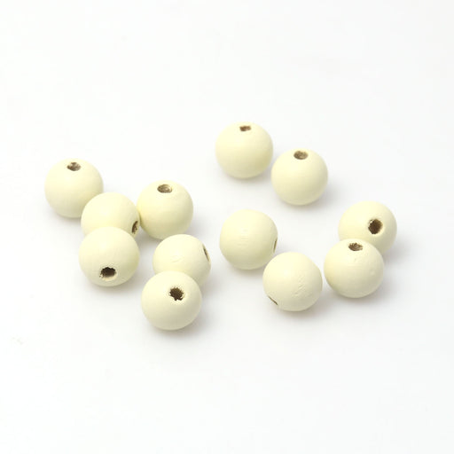 Craftdady 100Pcs Large Hole Round Wood Beads 16mm Red Natural Wooden Ball  Spacer Beads for Jewelry Making Hole: 4mm