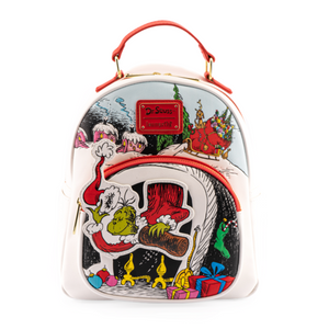 Loungefly Dr. Suess The Grinch Chimney Thief Mini Backpack ***OCTOBER PRE-ORDER***