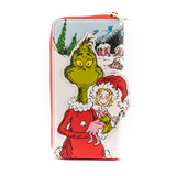 Loungefly Dr. Suess The Grinch Loves The Holidays Ziparound Wallet