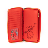 Loungefly Dr. Suess The Grinch Loves The Holidays Ziparound Wallet