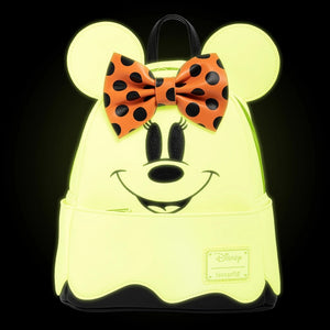 Loungefly Disney Ghost Minnie Glow-in-the-Dark Cosplay Mini Backpack ***SEPTEMBER PRE-ORDER***