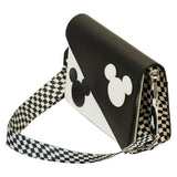 Loungefly Disney Mickey Y2K Black and White Crossbody Bag