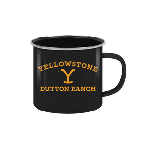 Yellowstone Dutton Ranch Boxed 21oz Enamel Camper Mug