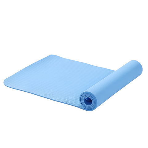 Turquoise Yoga Mat On A White Background Stock Image Image Of Pilates,  Roll: 130993133