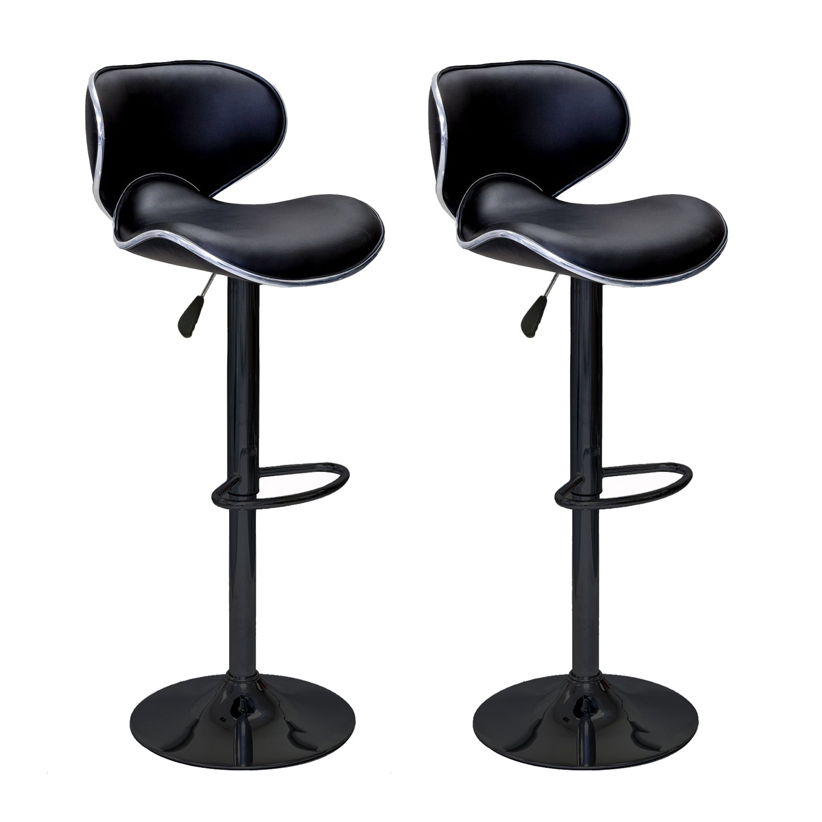 jorja contemporary pu bar chair