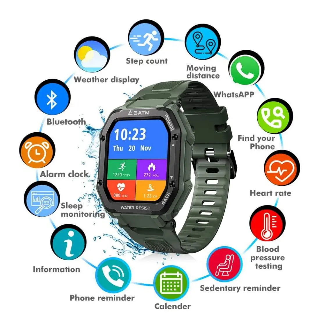 waterproof blood pressure watch