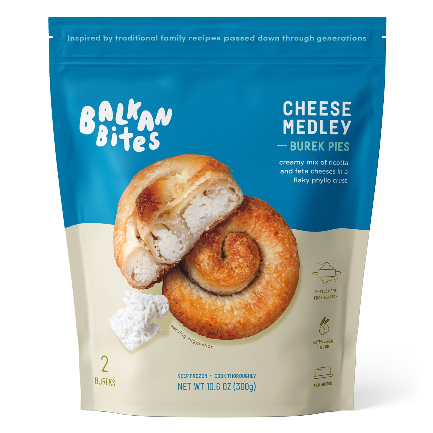 Frozen Cheese Medley Burek - 2 pieces