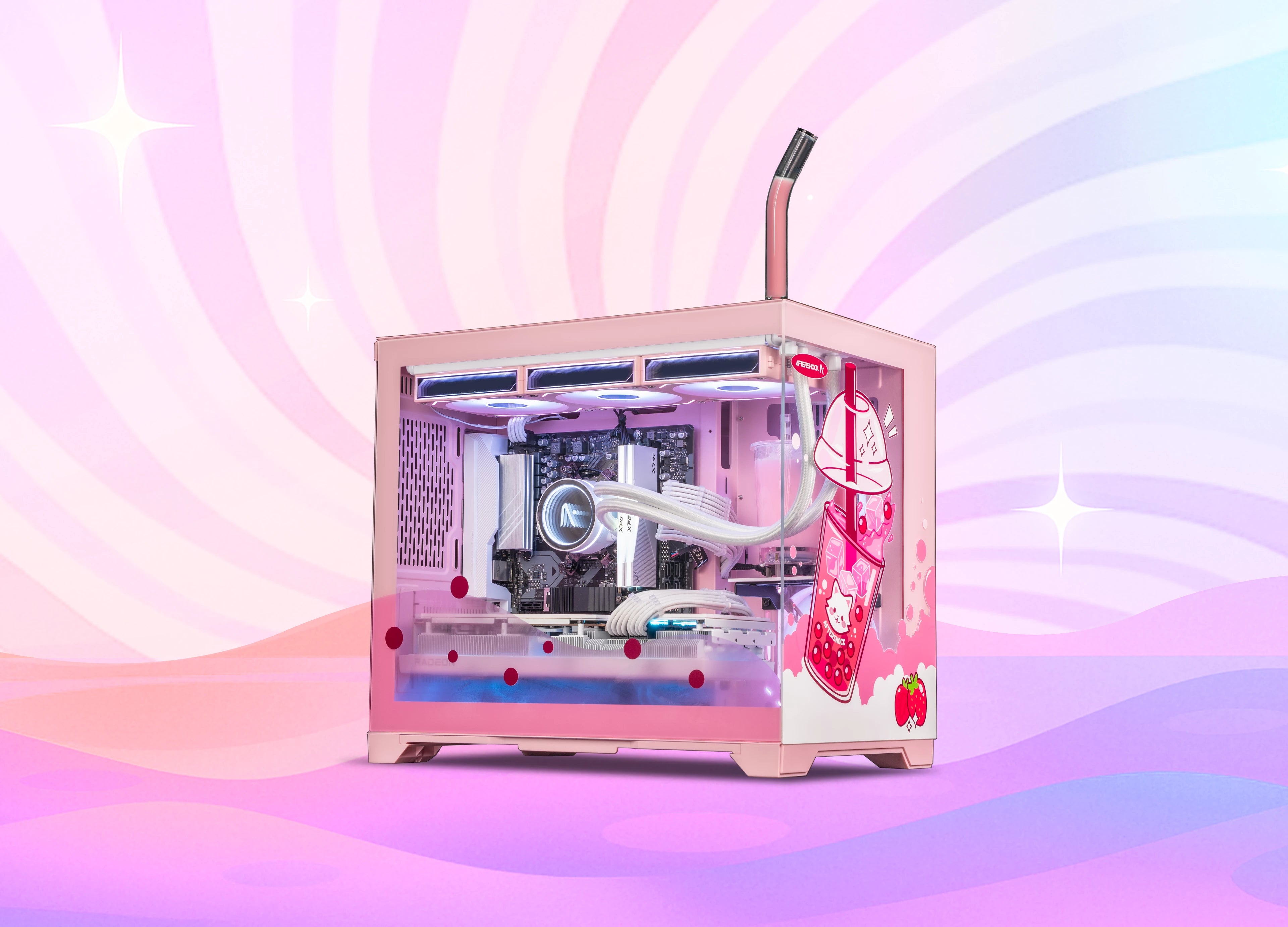 Strawberry Bubble Tea V2