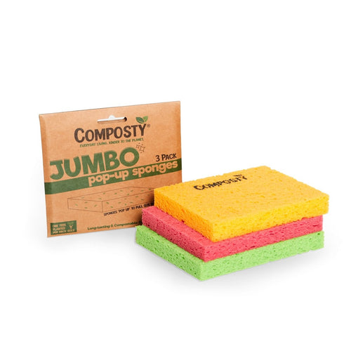 Compostable Pop-up Sponge – THE GOOD FILL